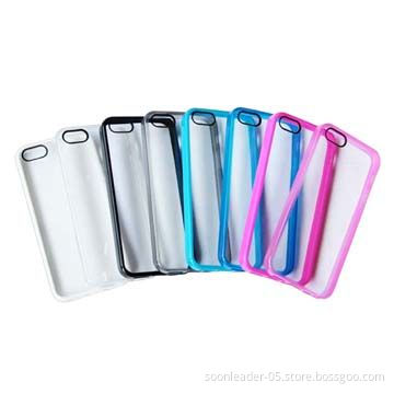 Hybrid Flexi Skin Covers for iPhone 6, Pink, Customized Logos Welcomed, Anti-scratch